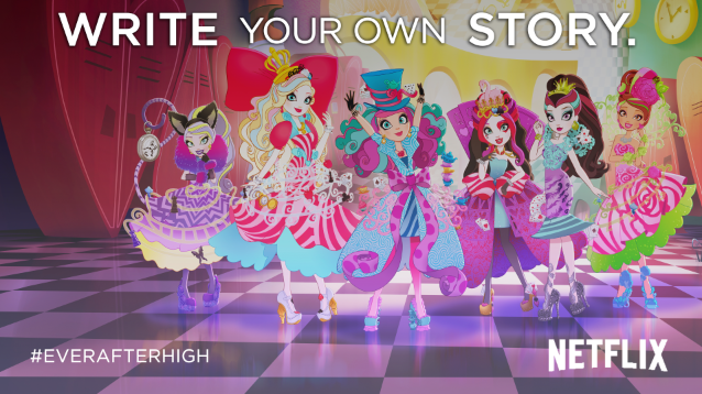 Ever After High in French on Netflix