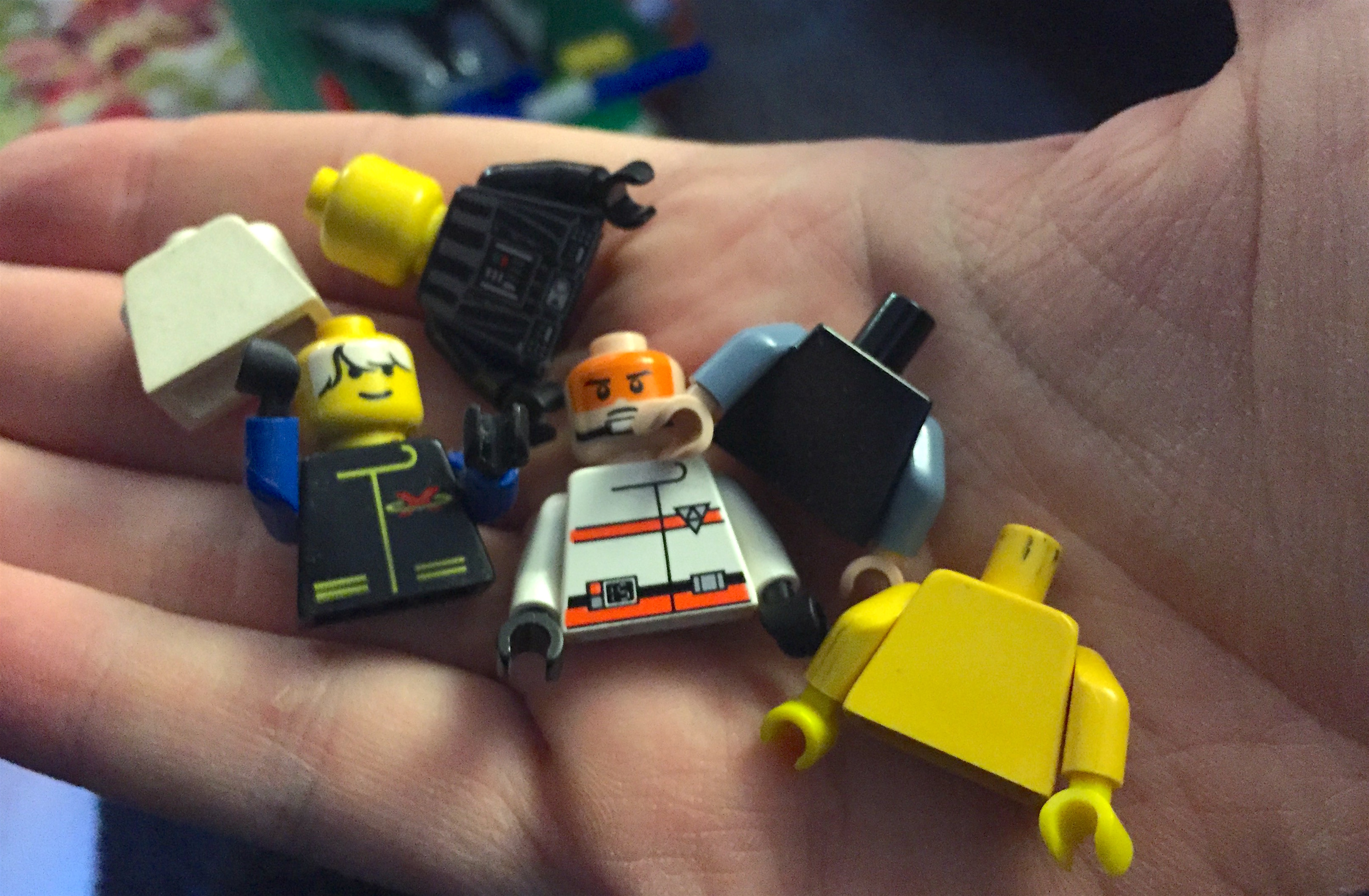 dismembered lego